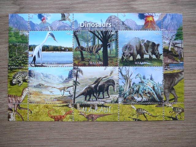 Malavis 2011 Dinozaurai MNH #04