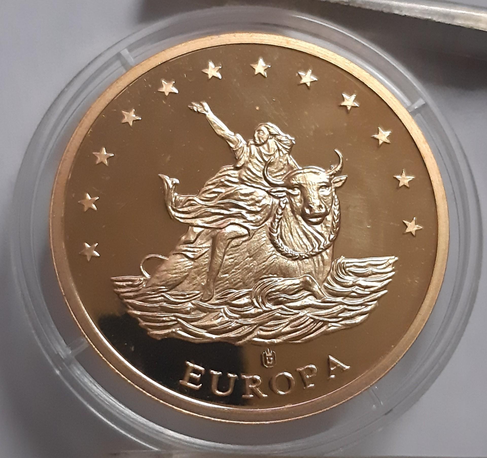 Eurozone 10 eurų spalvotas medalis N#188345 (8066)