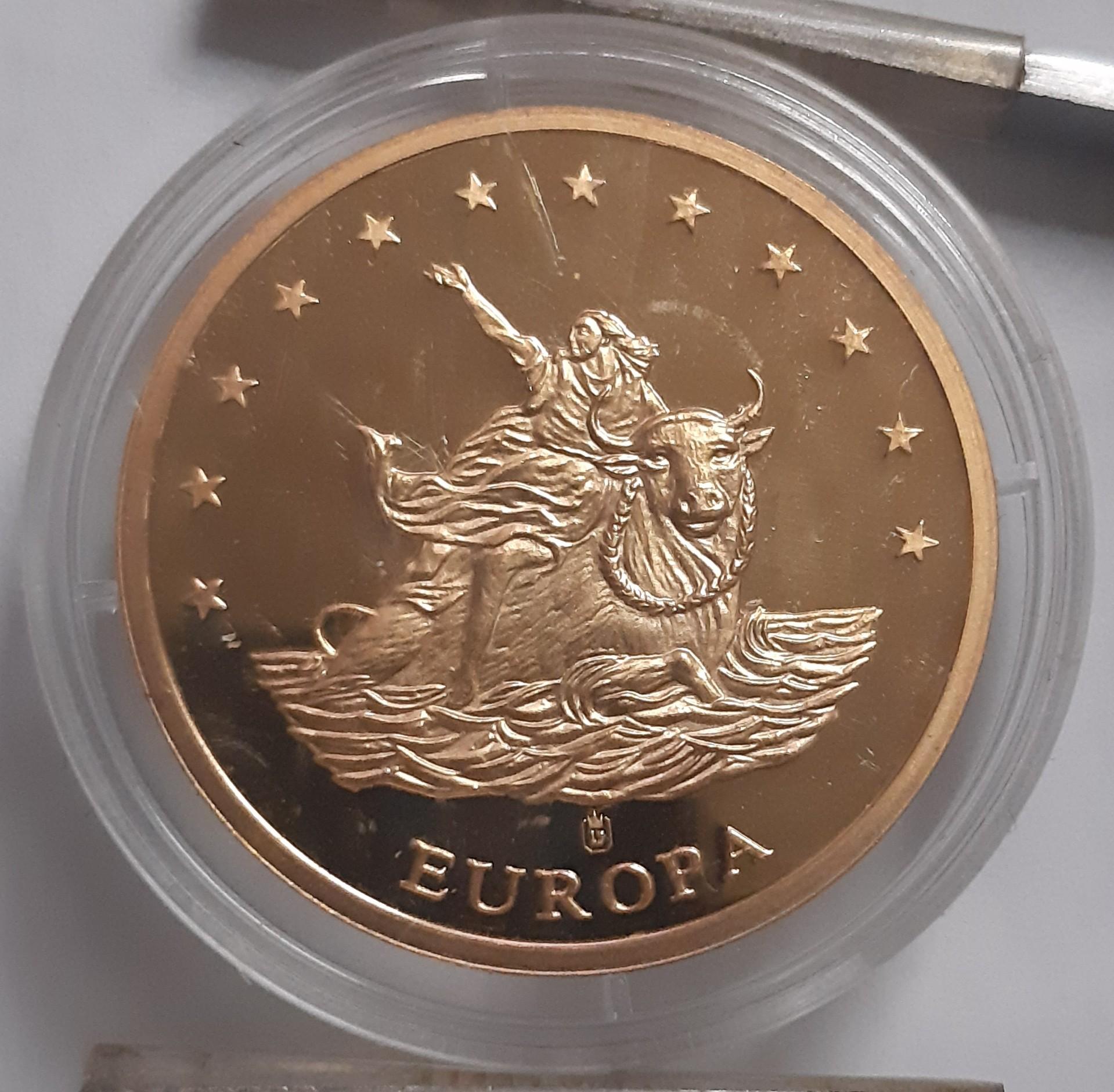 Eurozone 10 eurų spalvotas medalis N#188345 (8066)