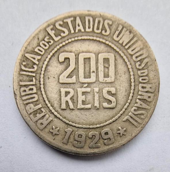 Brazilija 200 reis 1929