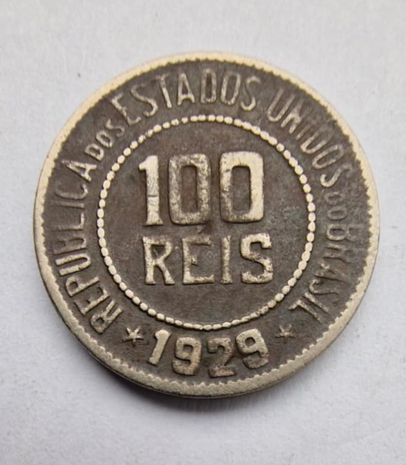 Brazilija 100 reis 1929