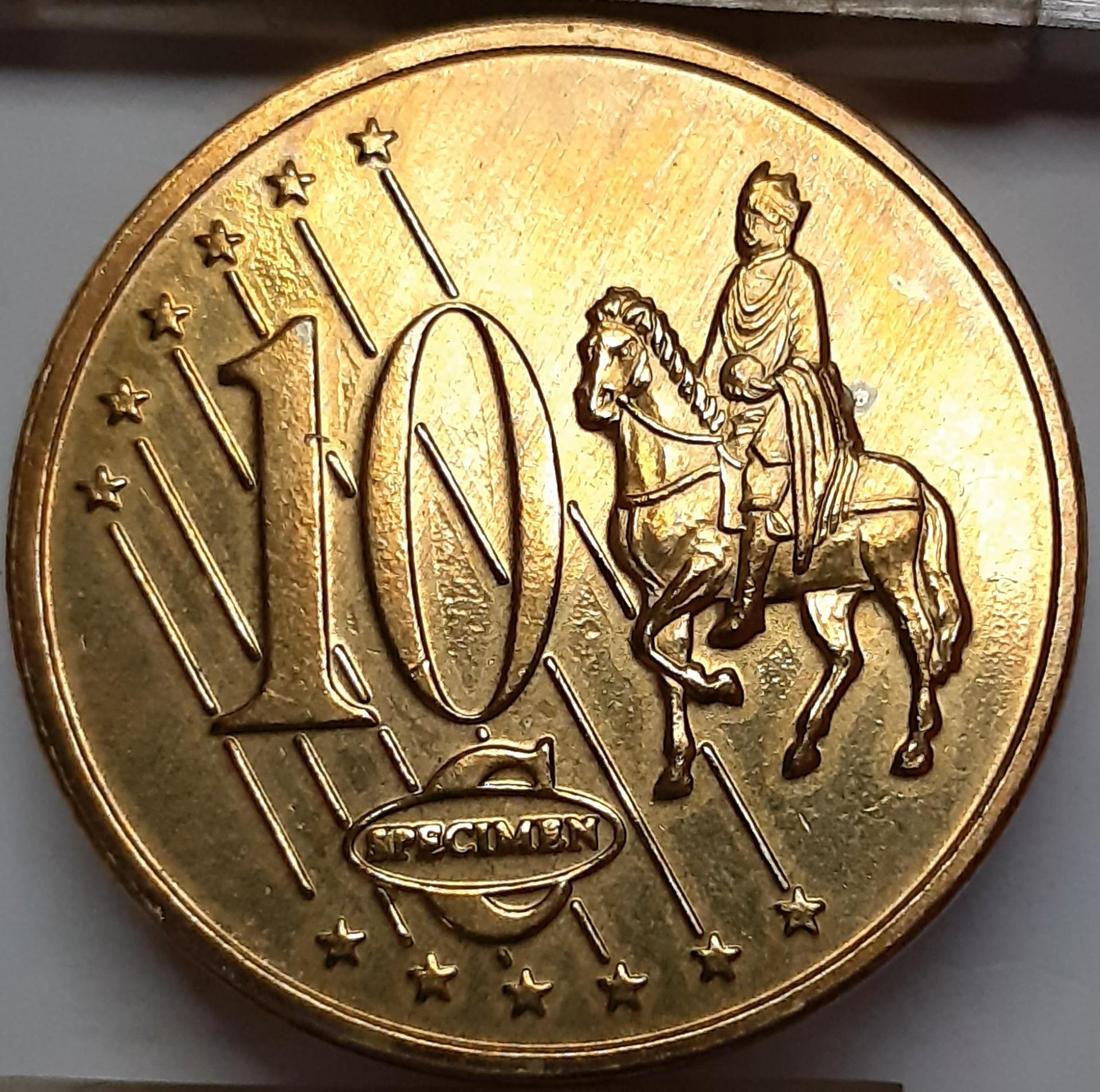 Lenkija 10 euro centų pavyzdys 2003 N#210722 (8094)