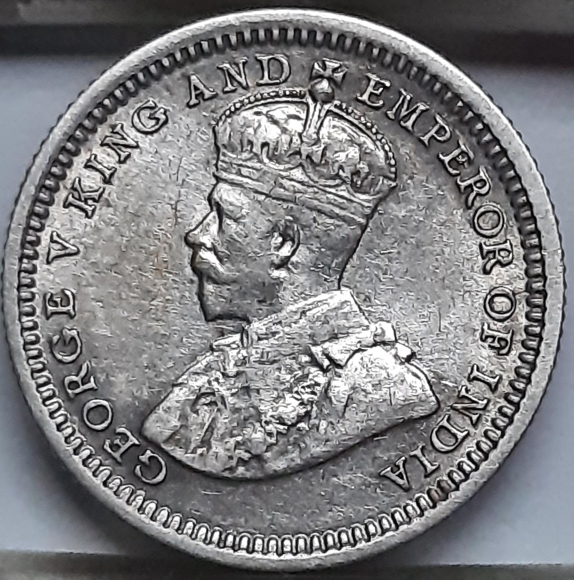 Honkongas 5 centai 1932 KM#18 (8097)