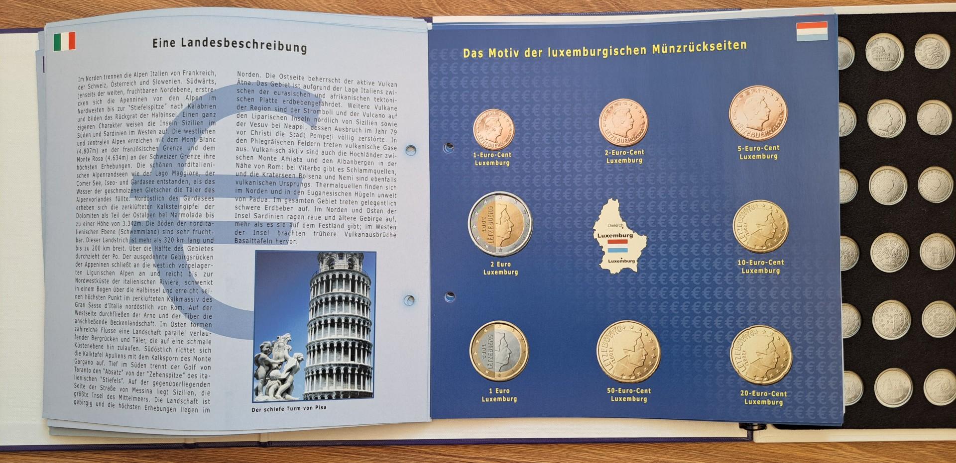 Euro monetom albumas (8102)