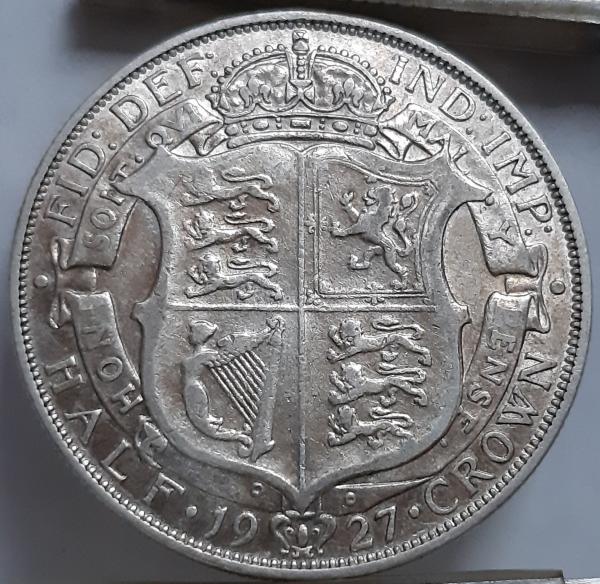 JK 1/2 kronos 1927 KM#830 (8172)