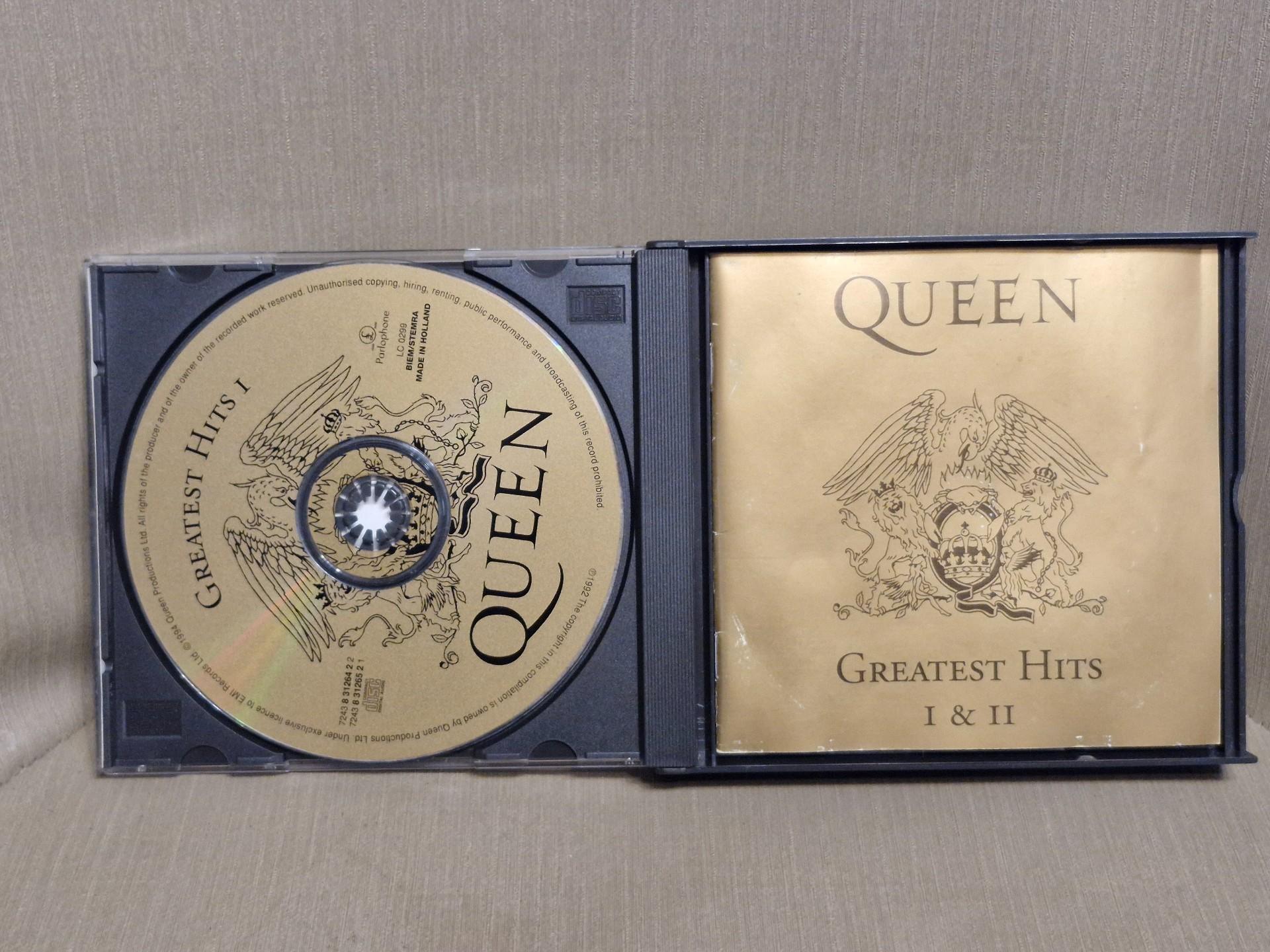 2cd dežutė Queen – Greatest Hits I & II