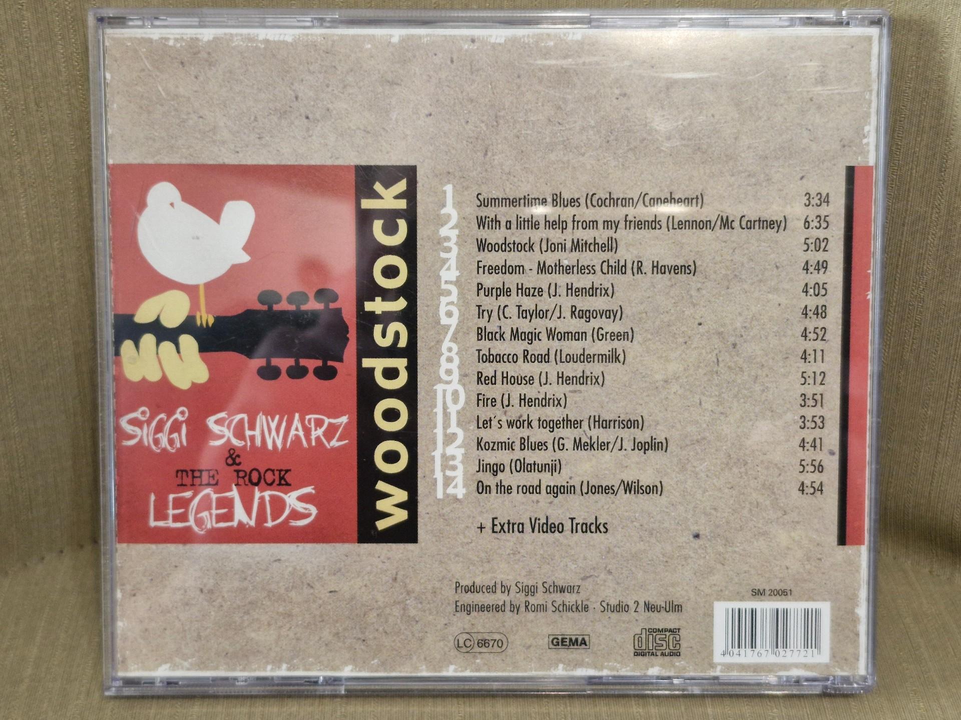 CD Siggi Schwarz & The Rock Legends