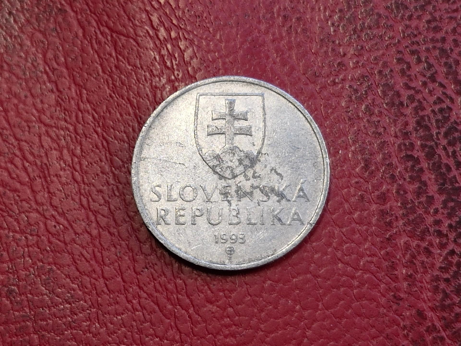 Slovakija 50 helerių, 1993 KM# 15