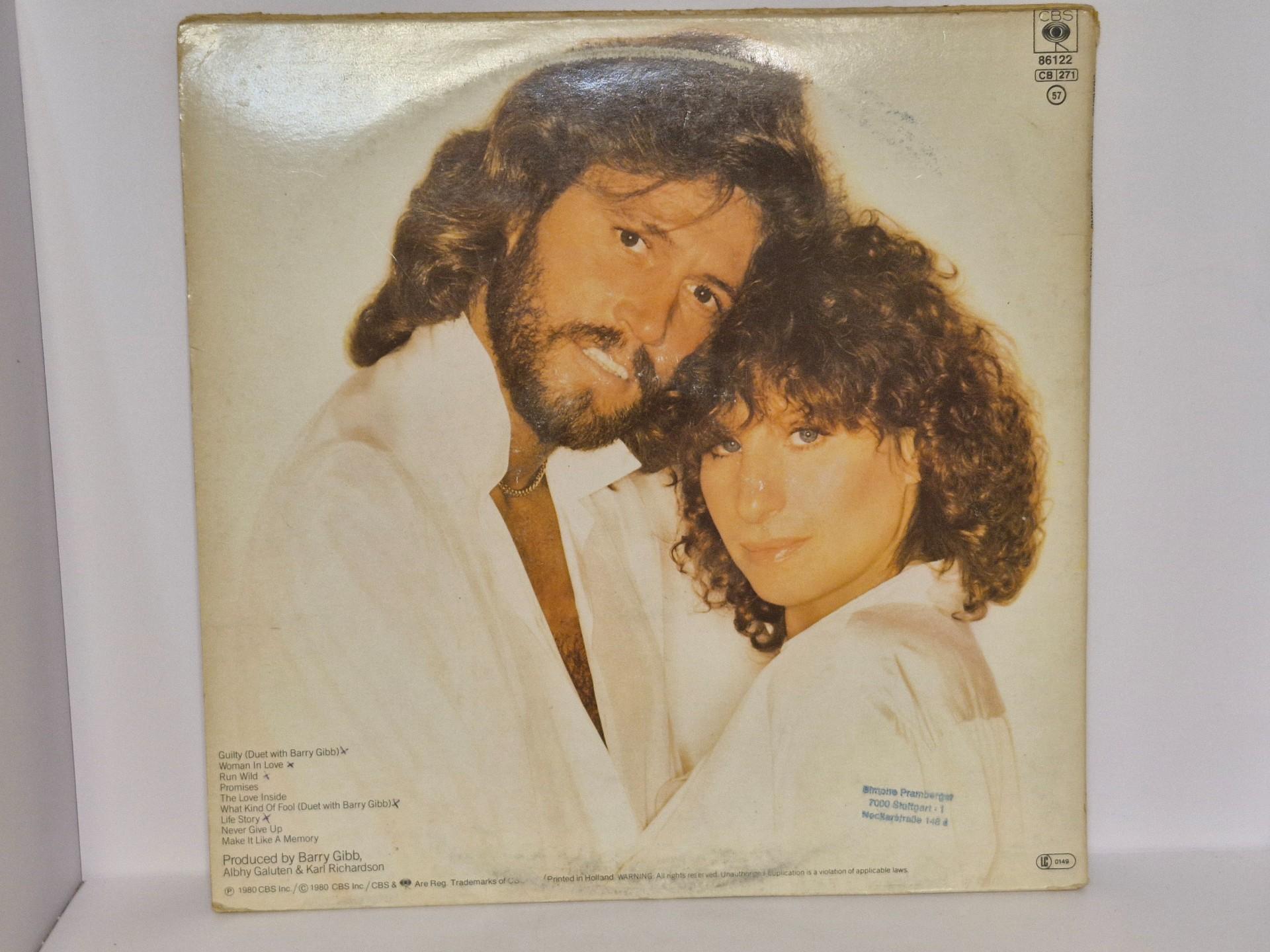 Lp plokštelė Streisand – Guilty