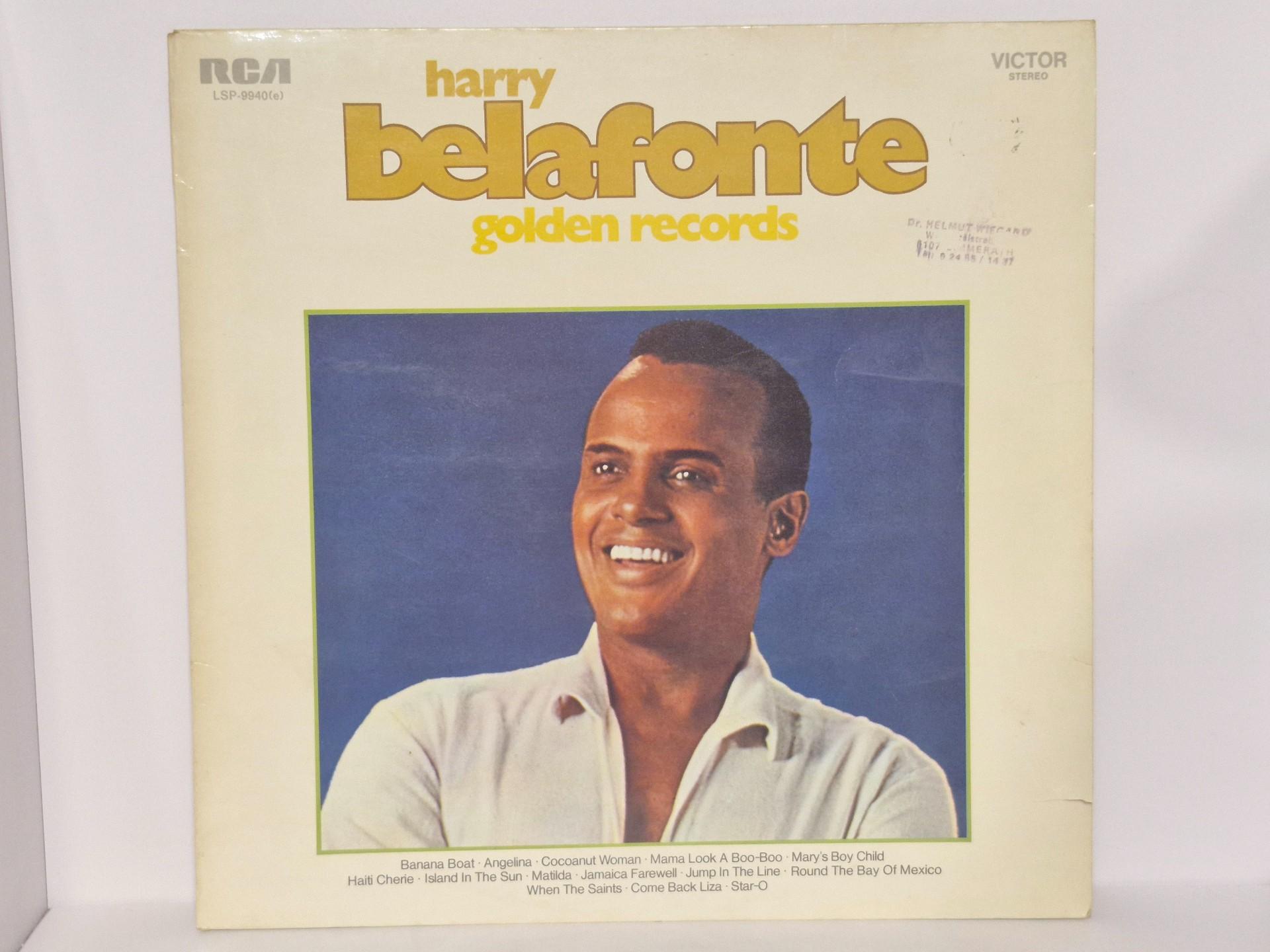 Lp plokštelė Harry Belafonte – Golden Records