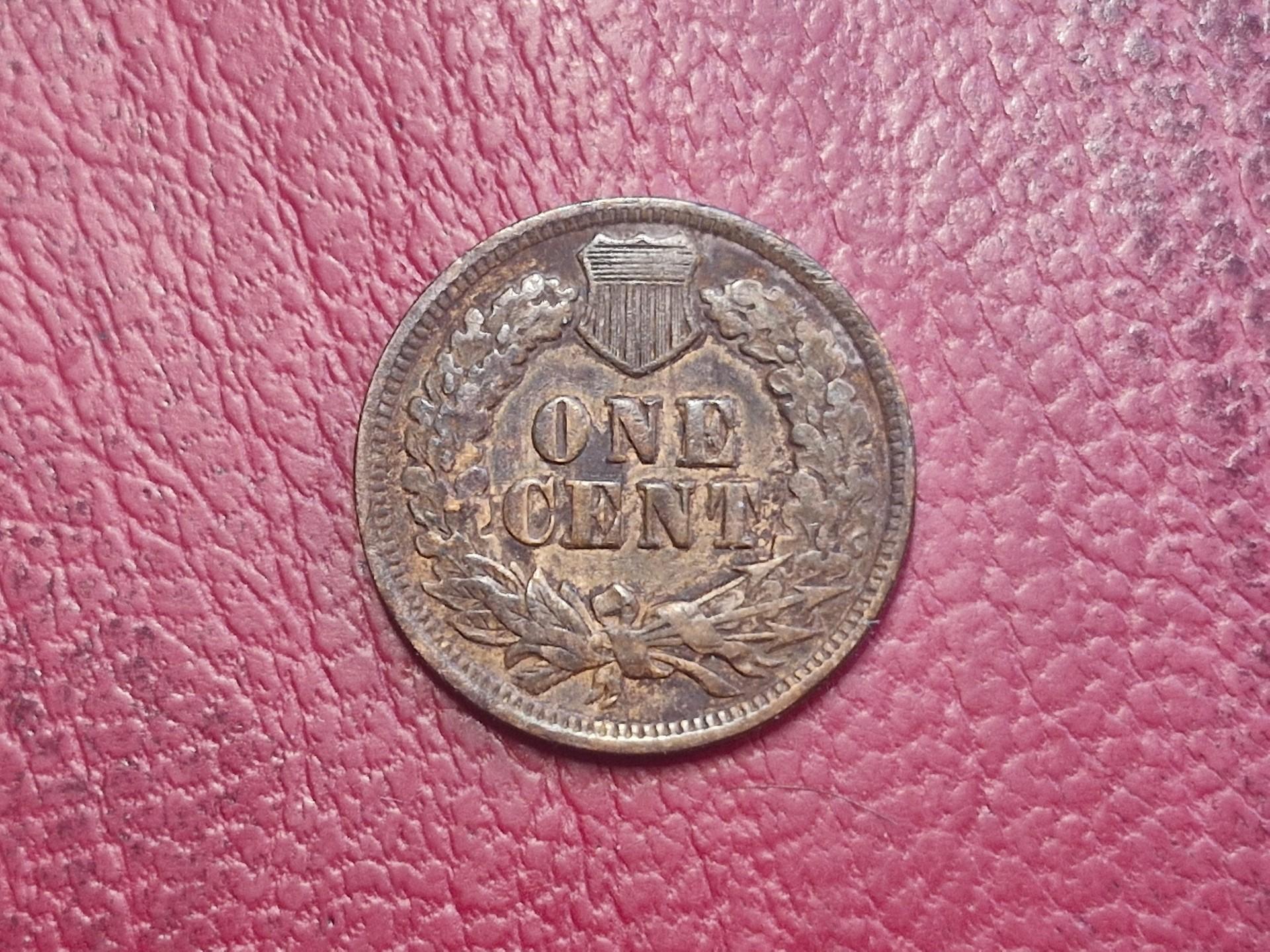 JAV 1 centas, 1903 Km# 90a Indėno galvos centas