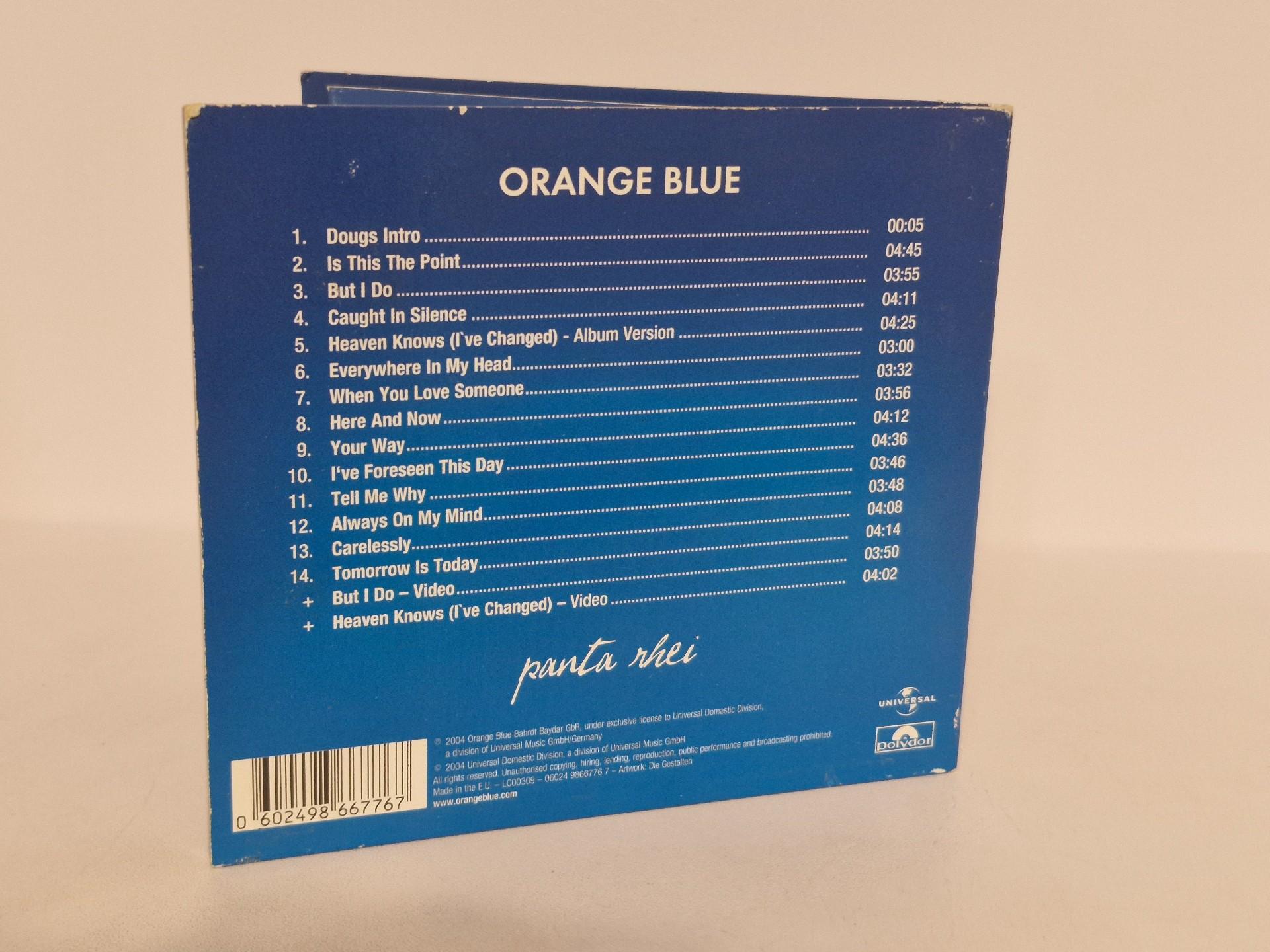 Originalus audio CD Orange Blue – Panta Rhei