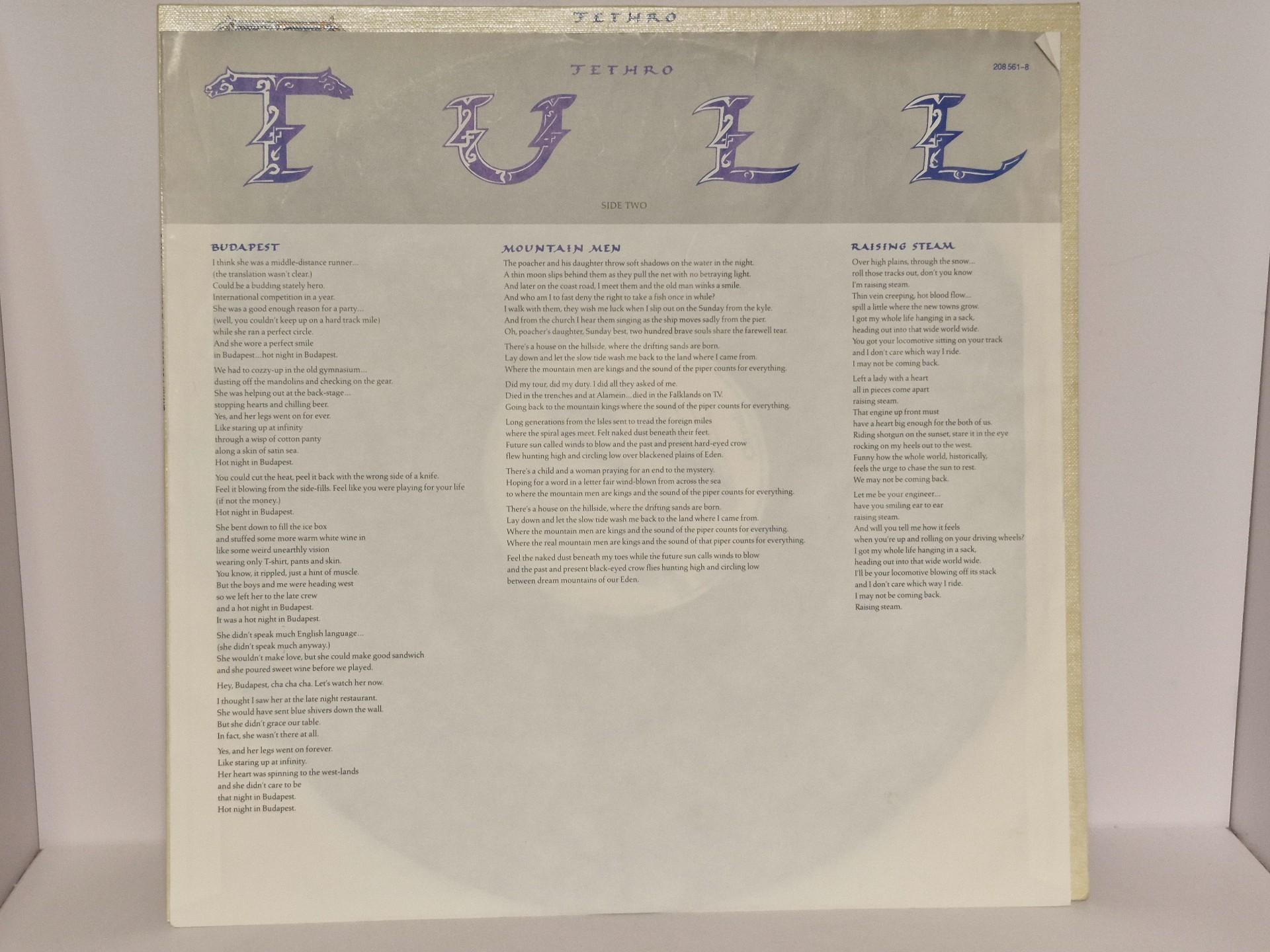 Lp plokštelė Jethro Tull – Crest Of A Knave