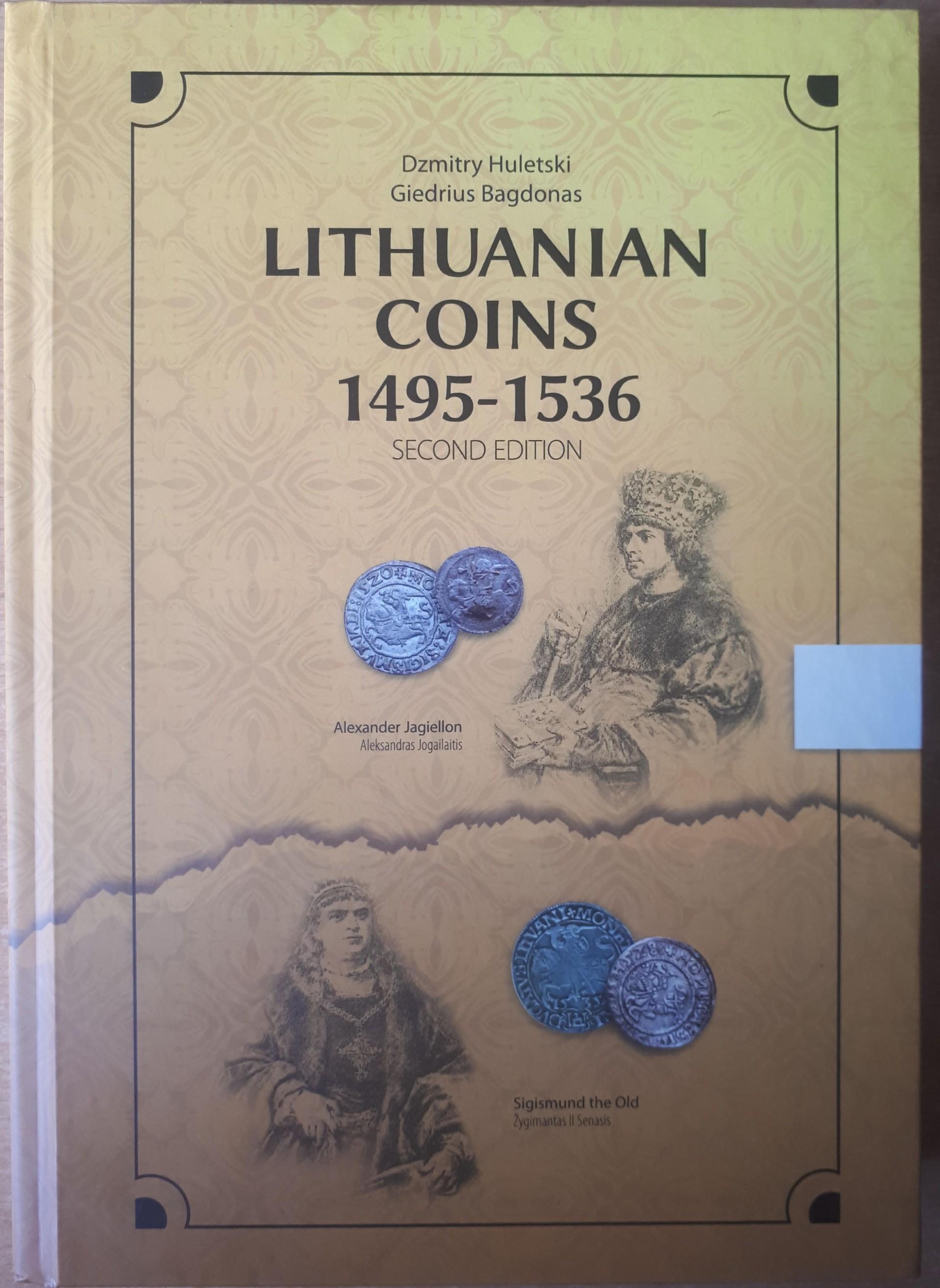 2 knygos: Lietuvos Didžiosios Kunigaikštystės monetų katalogai.