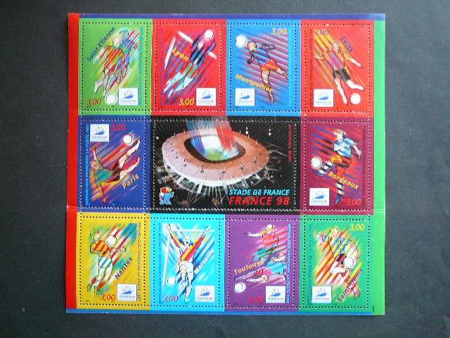 Prancuzija 1998 Futbolas MNH