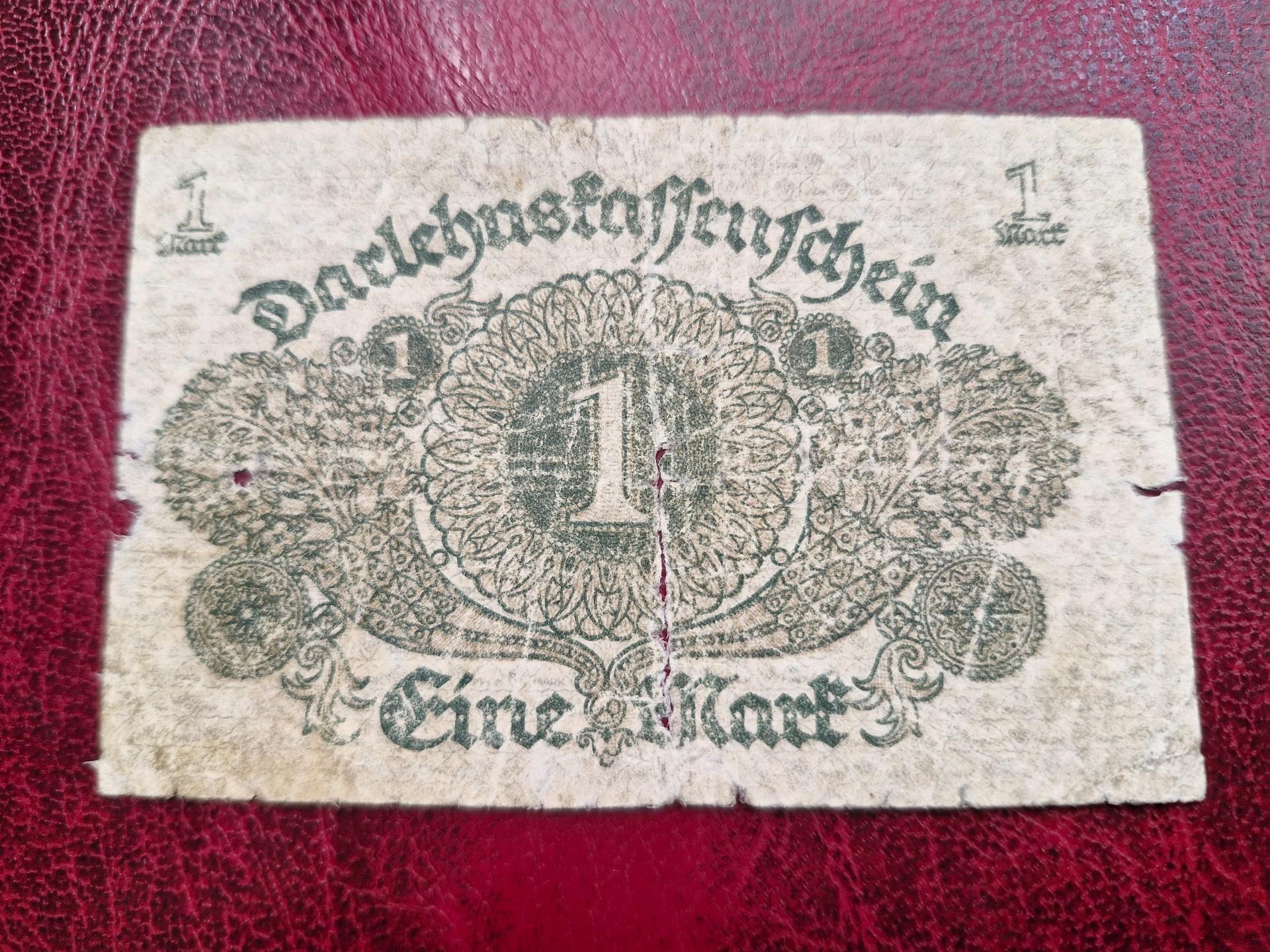 1 Mark 1920.03.01 Vokietija P-58a.2