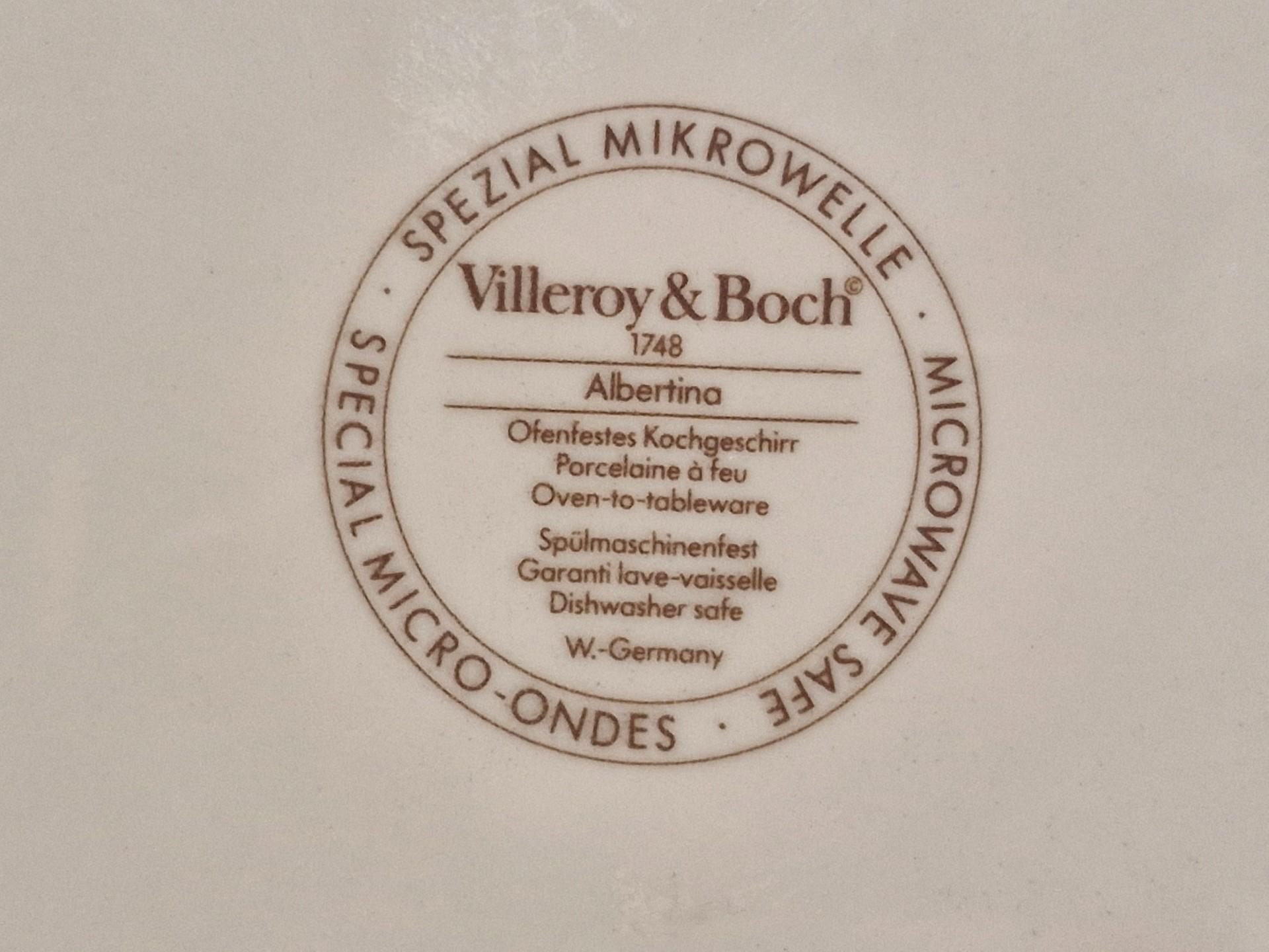 Albertina, Villeroy & Boch porceliano lėkštė ~ 23c