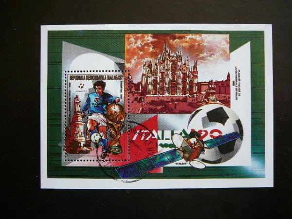 Madagaskaras 1989 Futbolas antsp. #1225