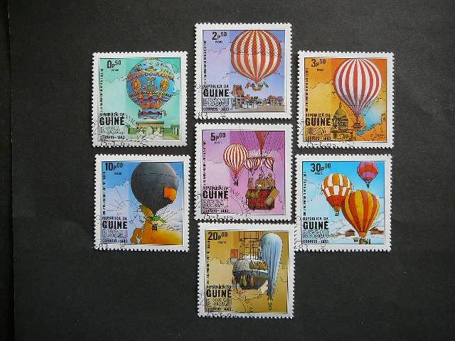 Bissau Gv. 1983 Oro balionai  antsp. #