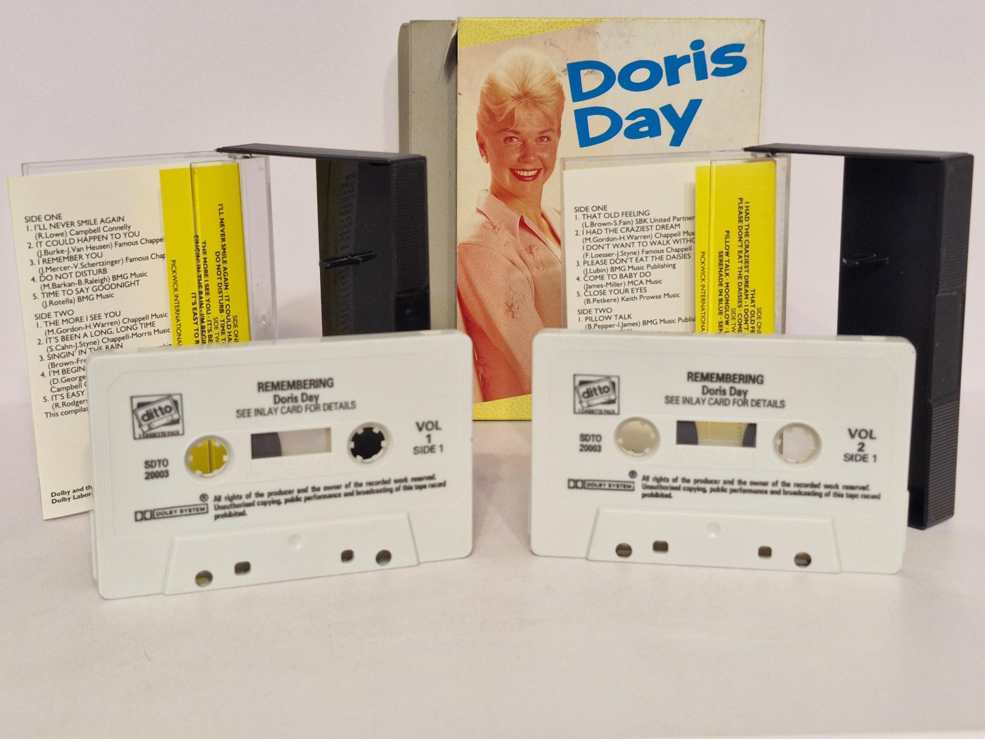 2 audio kasečių rinkinys Doris Day Remembering