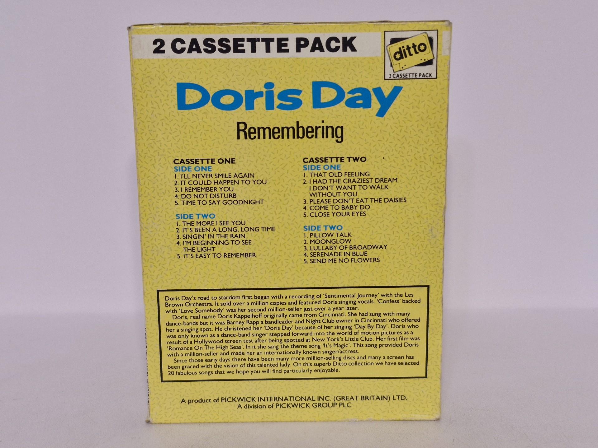 2 audio kasečių rinkinys Doris Day Remembering
