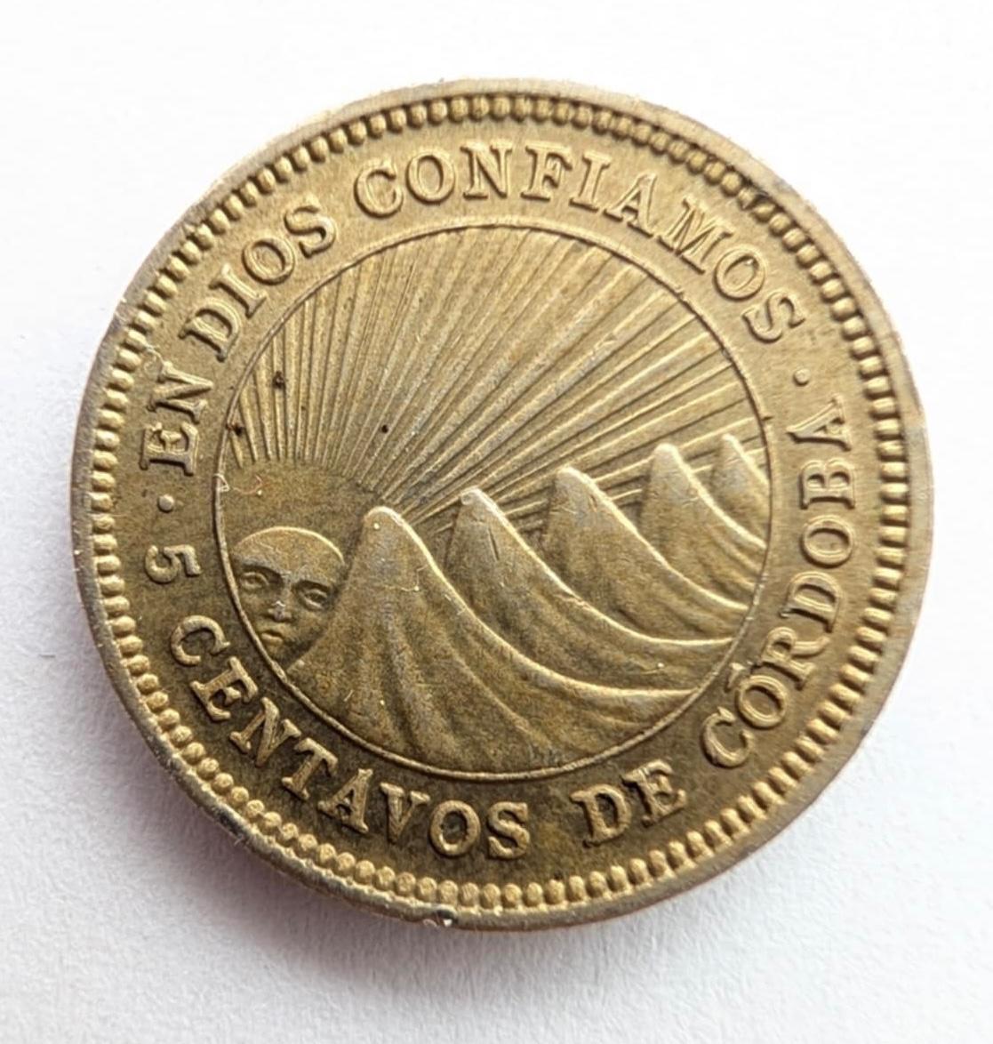 Nikaragva 5 c 1956