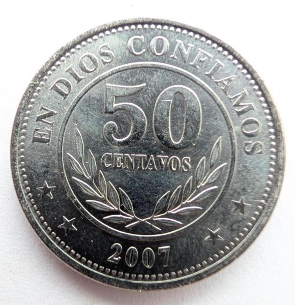Nikaragva 50 c 2007