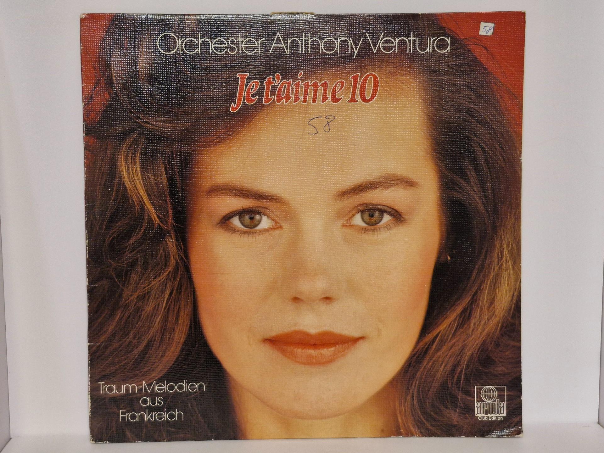 Lp Orchester Anthony Ventura – Je T'aime 10