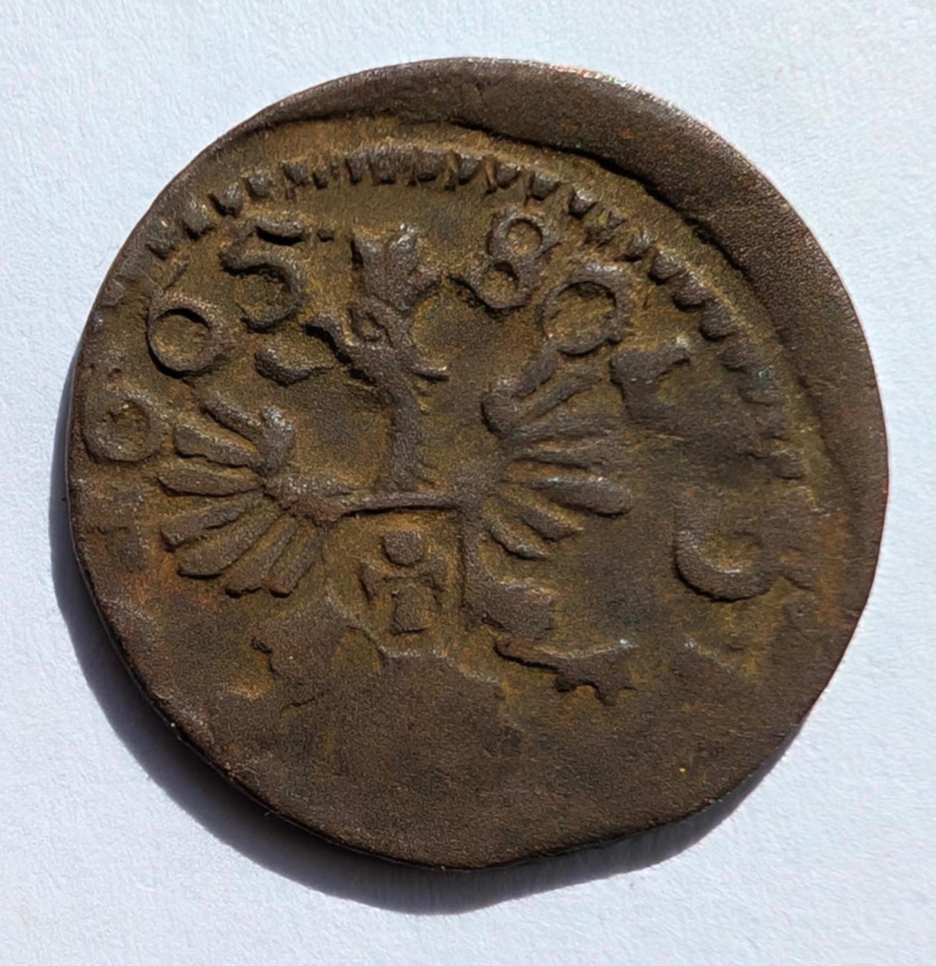 Jono Kazimiero 1665 šilingas 