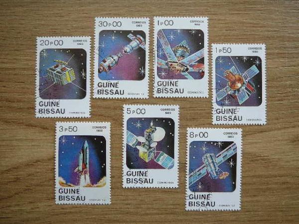 Bissau Gv. 1983 Kosmosas antsp #