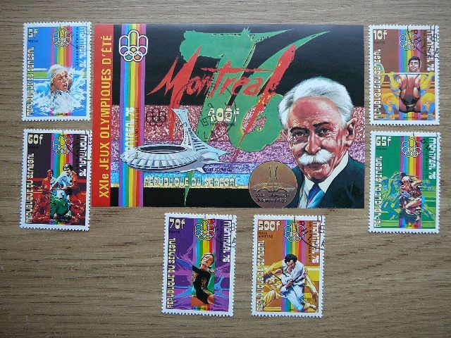 Senegalas 1976 Olimpines Monrealis antsp. #6