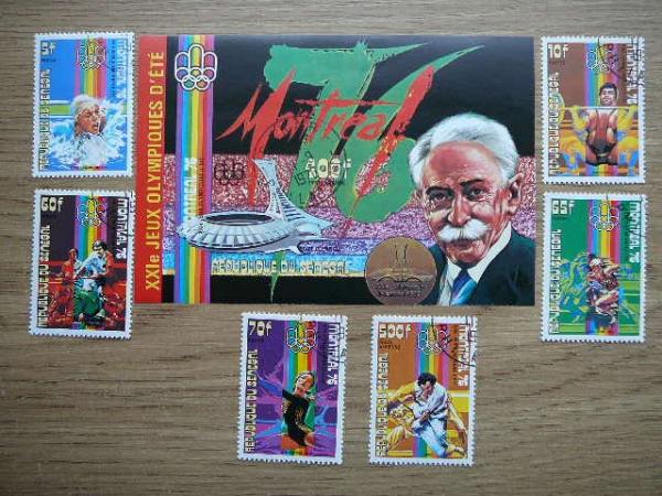 Senegalas 1976 Olimpines Monrealis antsp. #6