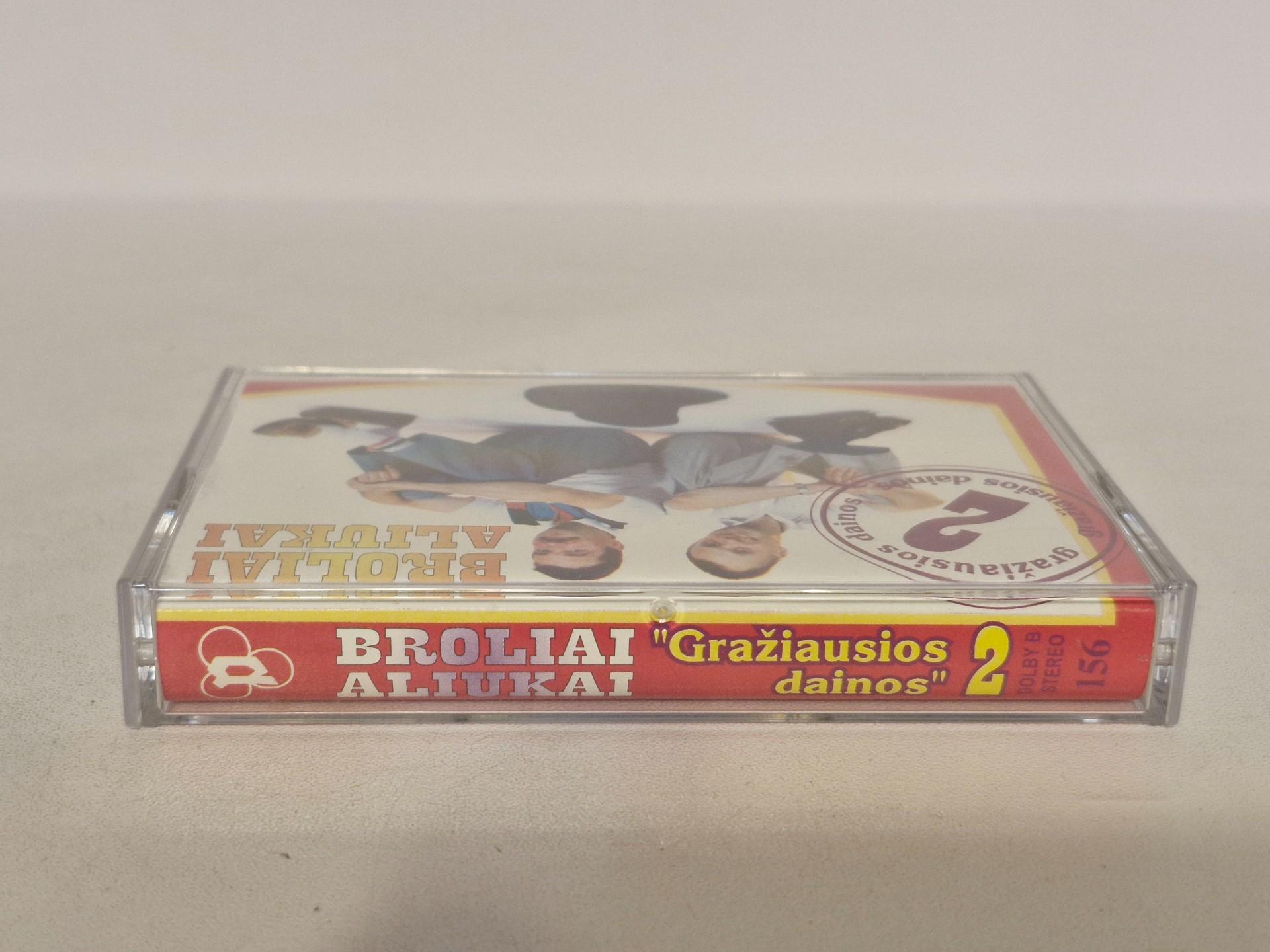 Audio kasetė Broliai Aliukai–gražiausios Dainos 2