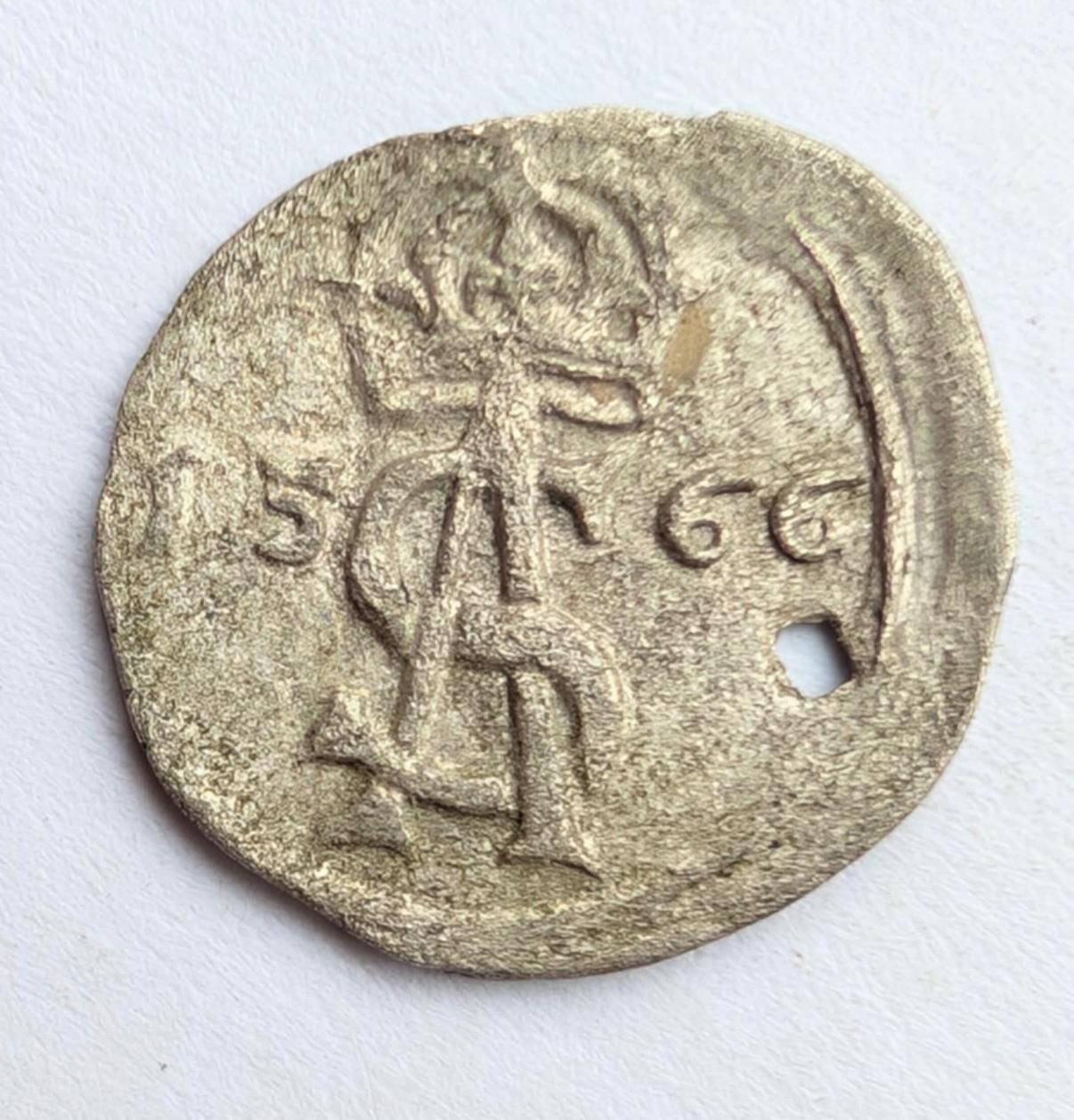 Žygimanto Augusto 1566 dvidenaris 