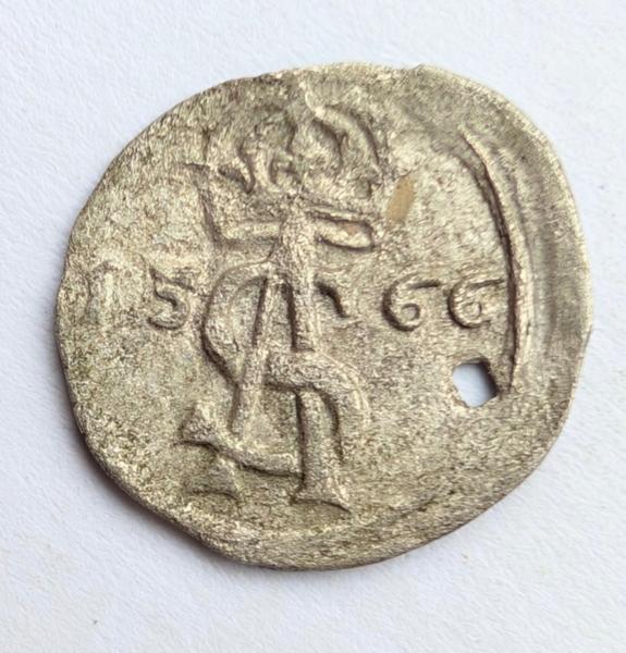 Žygimanto Augusto 1566 dvidenaris 