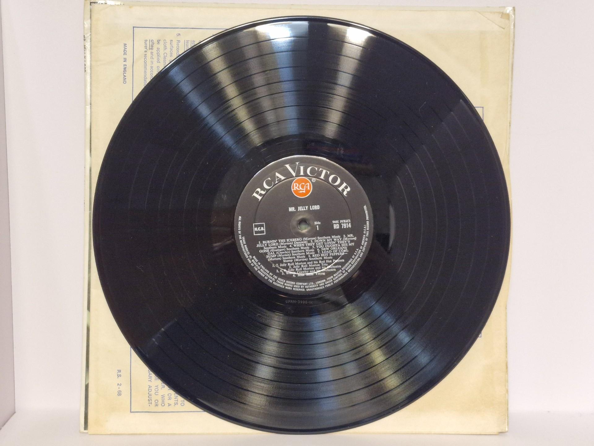 Lp plokštelė Jelly Roll Morton – Mr. Jelly Lord
