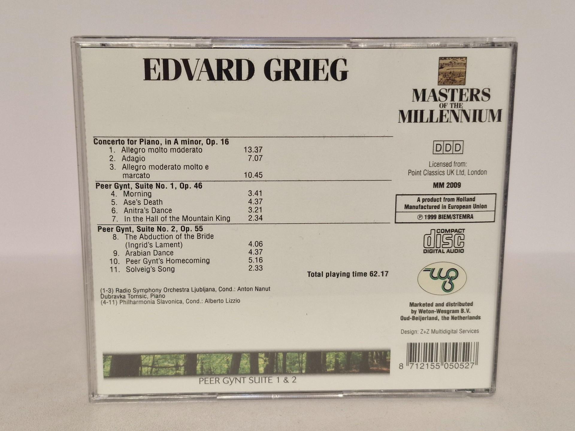 CD Edvard Grieg – Peer Gynt Suite 1&2