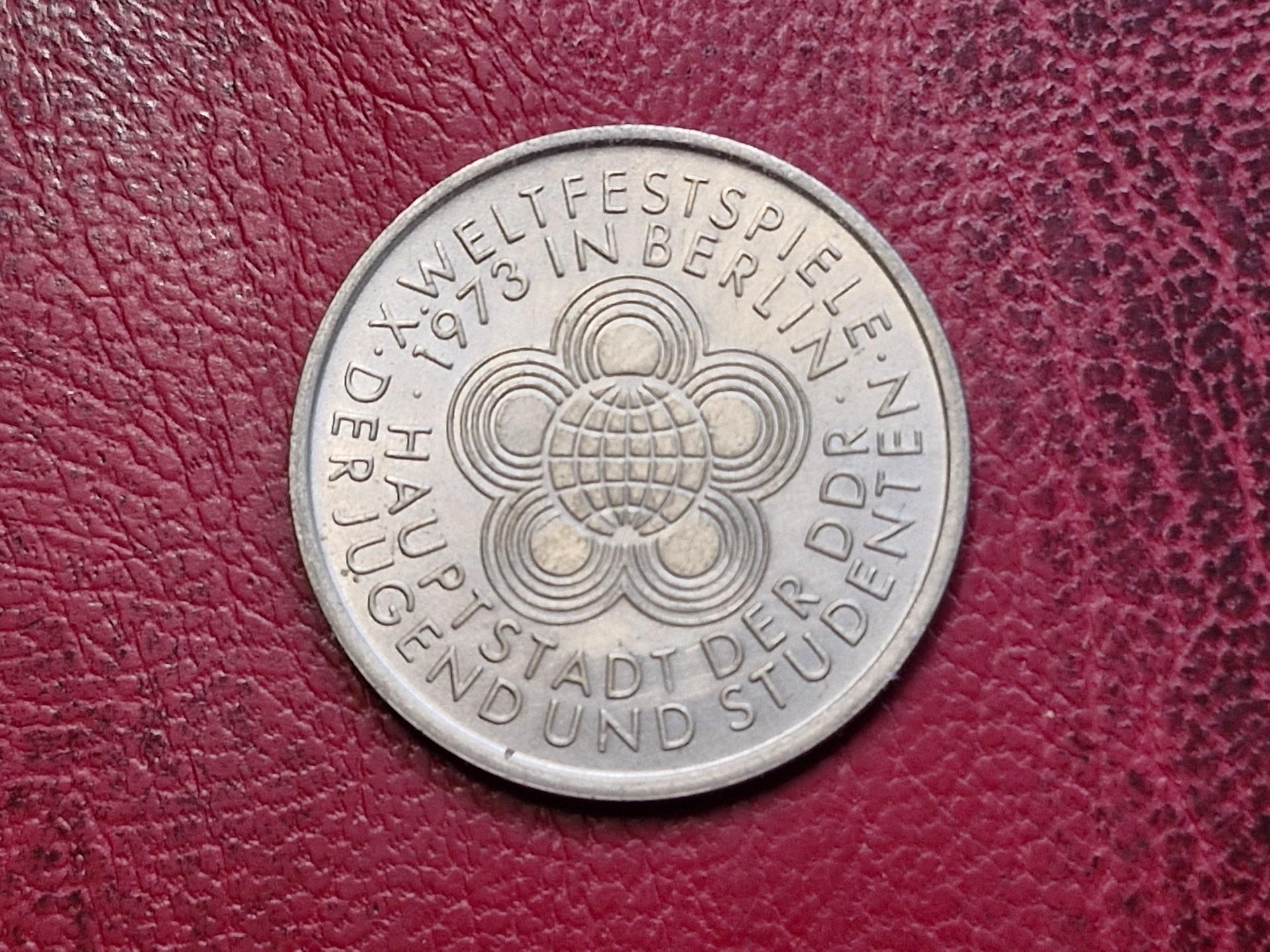 Vokietija - VDR 10 markių, 1973 KM# 44 festivalis