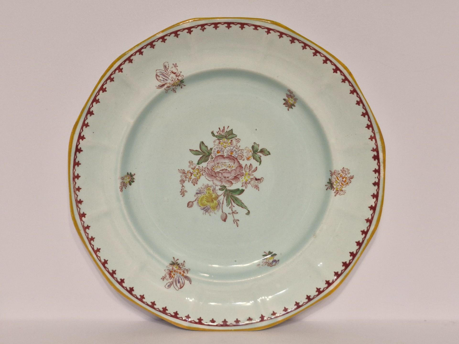 Adams Calyx Ware vintažinė lėkštė ~ 25,5cm