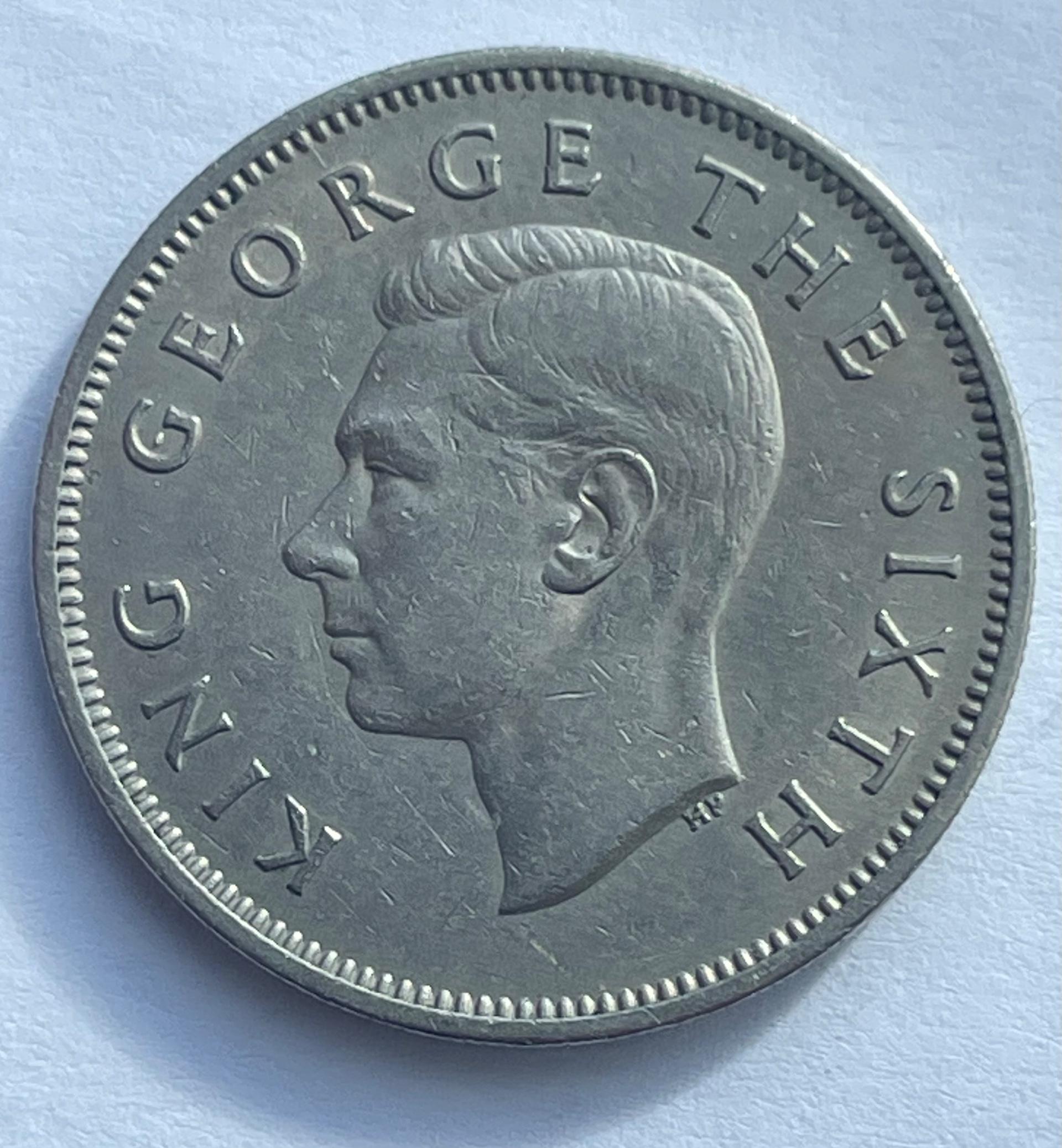 Naujoji Zelandija florinas 1949