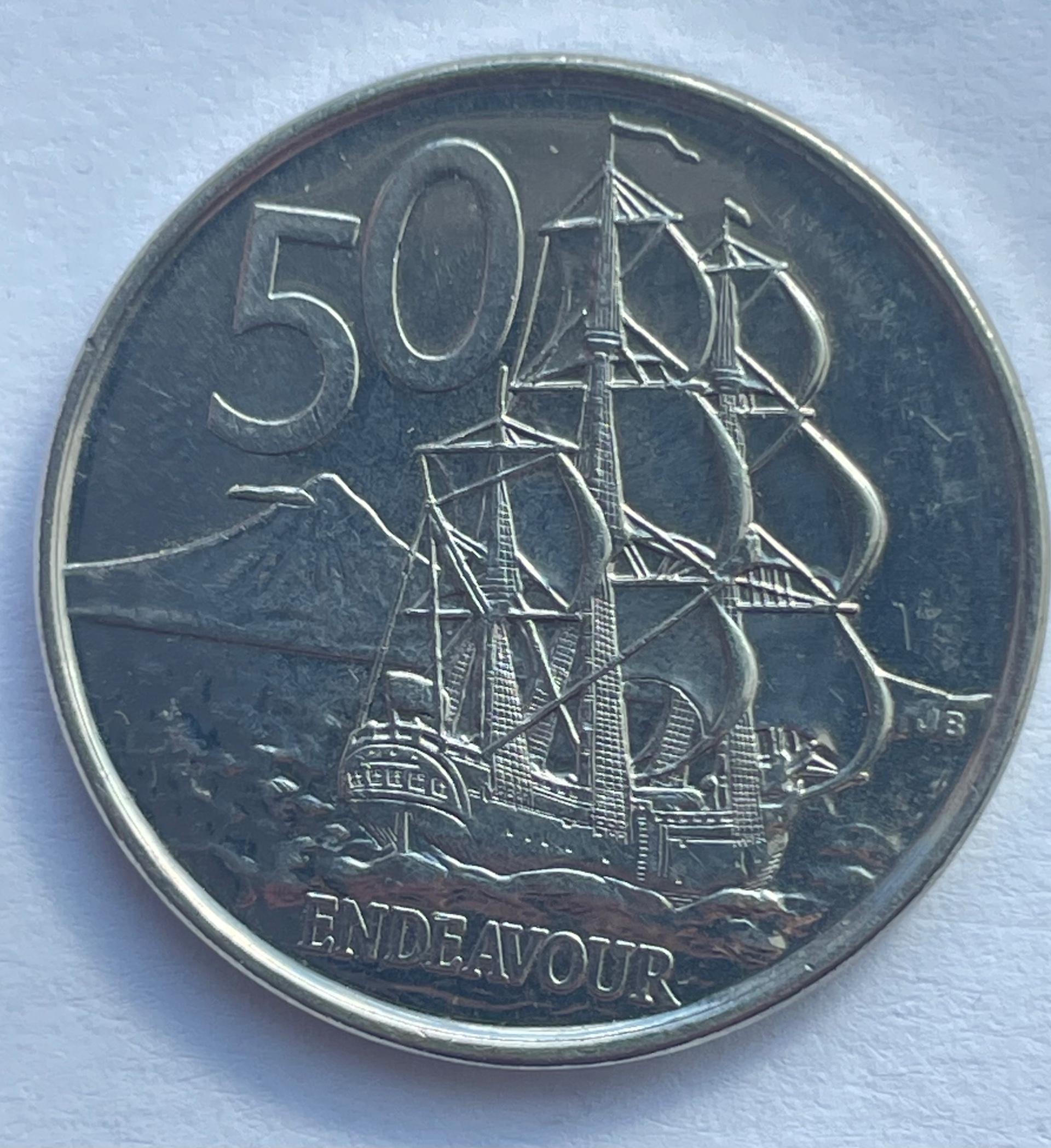 Naujoji Zelandija 50c 2006