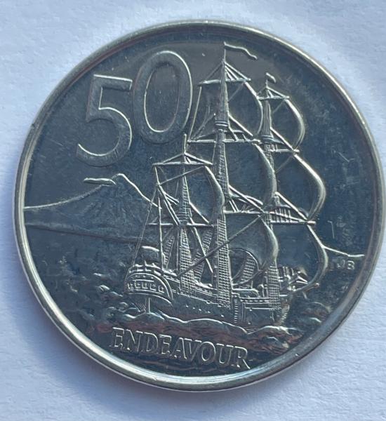 Naujoji Zelandija 50c 2006