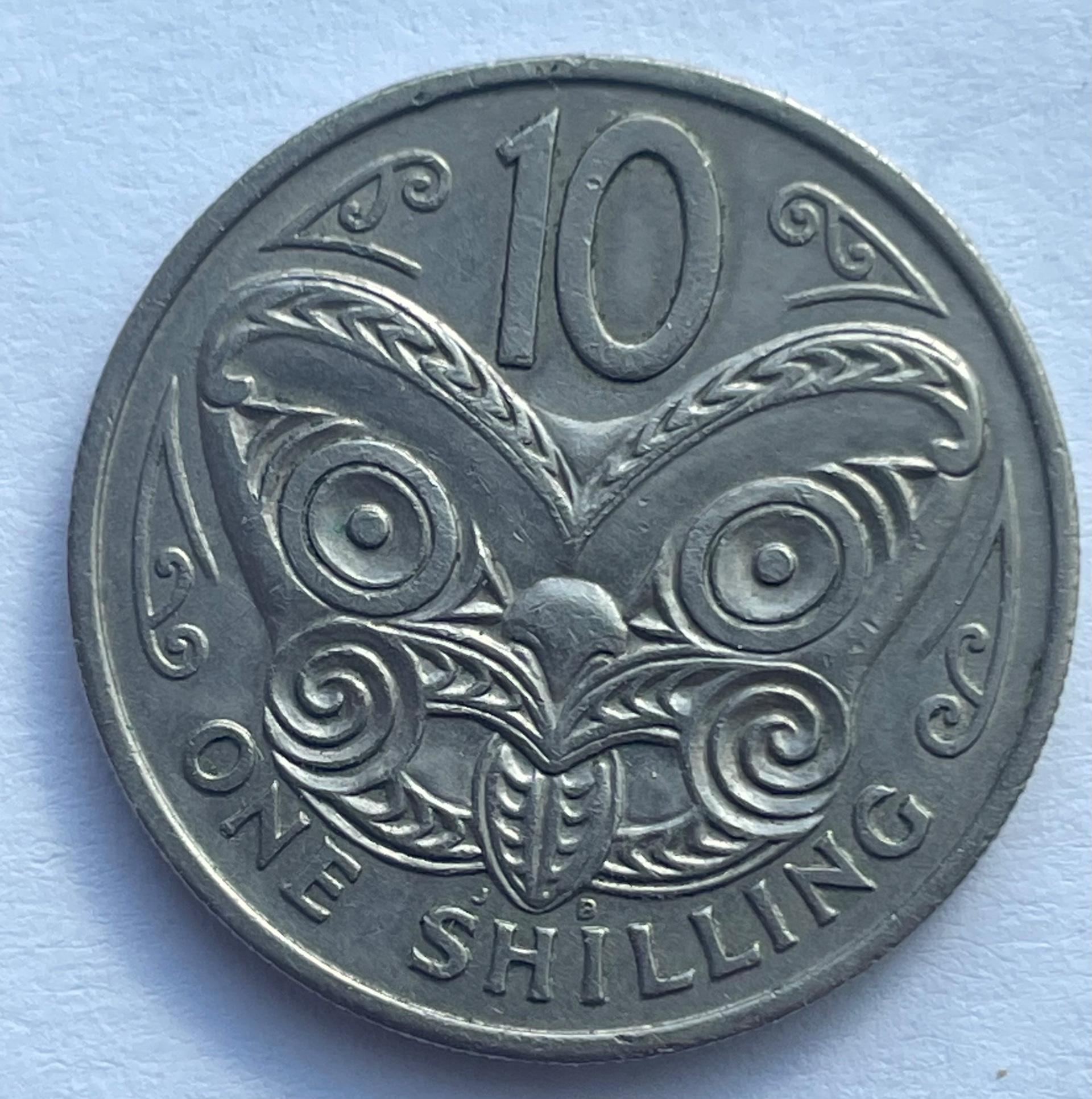 Naujoji Zelandija 1 šilingas 1967