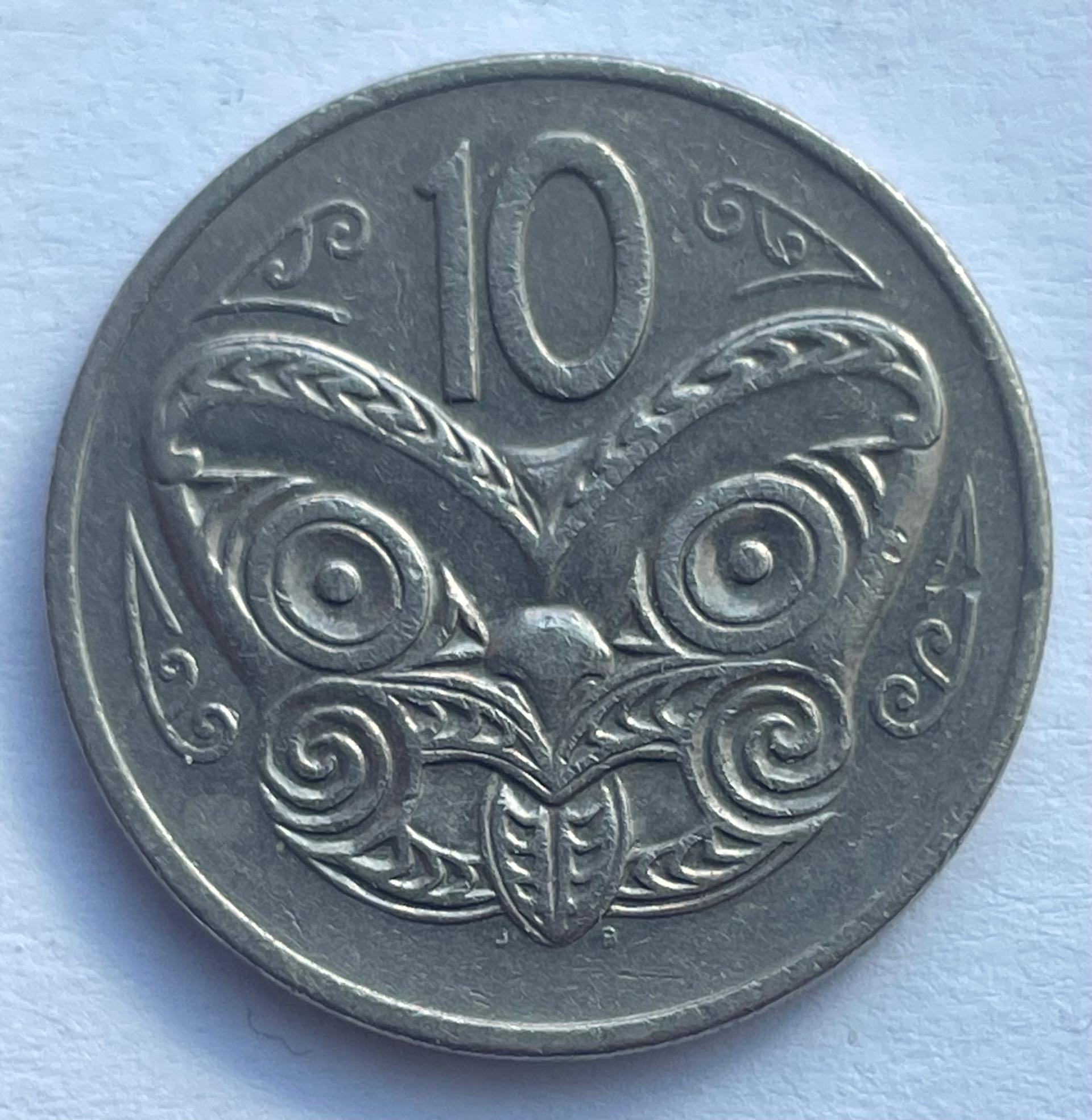 Naujoji Zelandija 10 c 1980