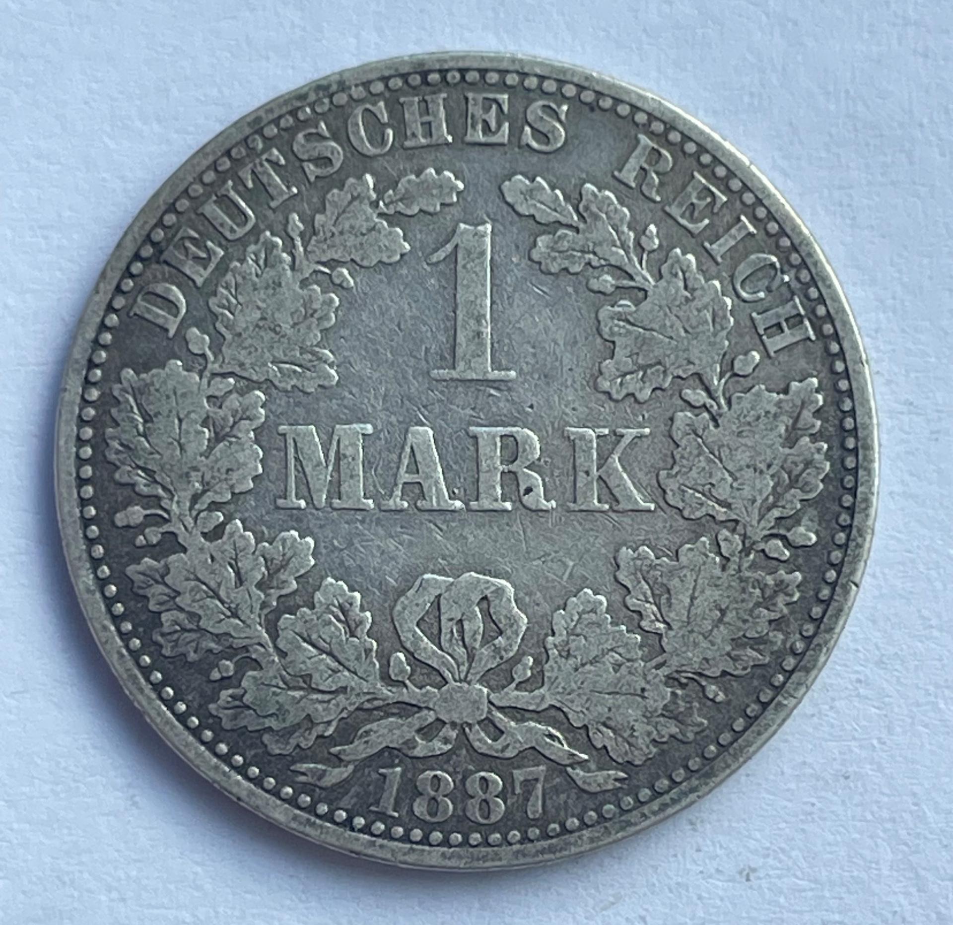 Vokietija 1 M 1887 A