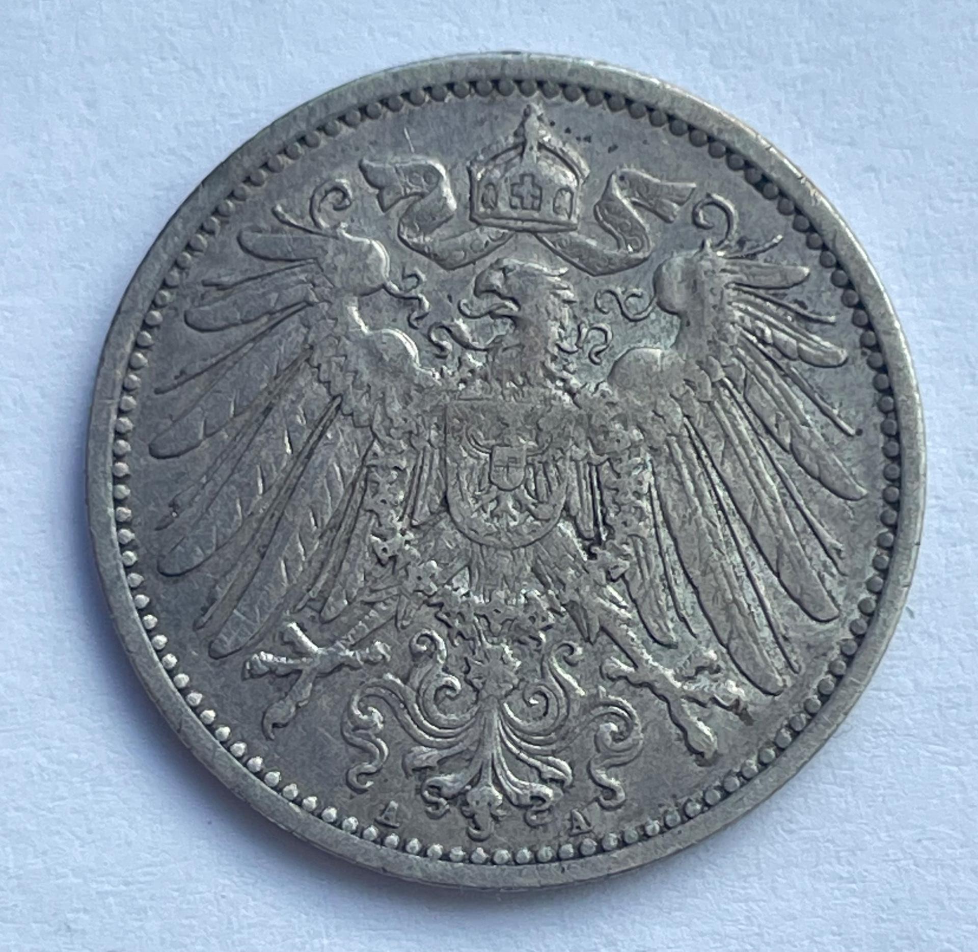 Vokietija 1/2M 1902 A