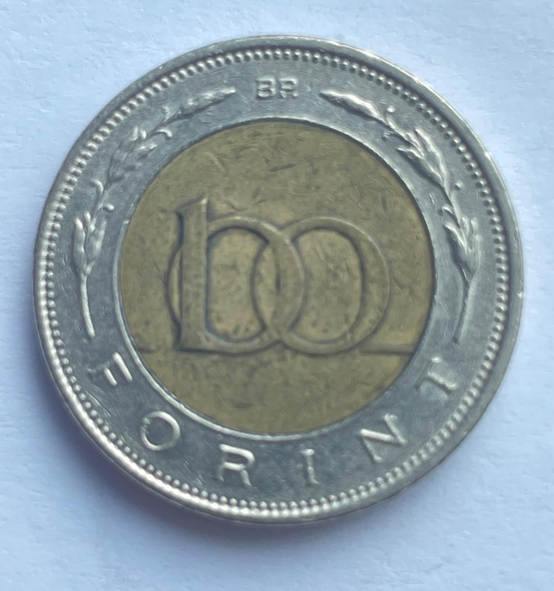 Vengrija 100 forintų 1996