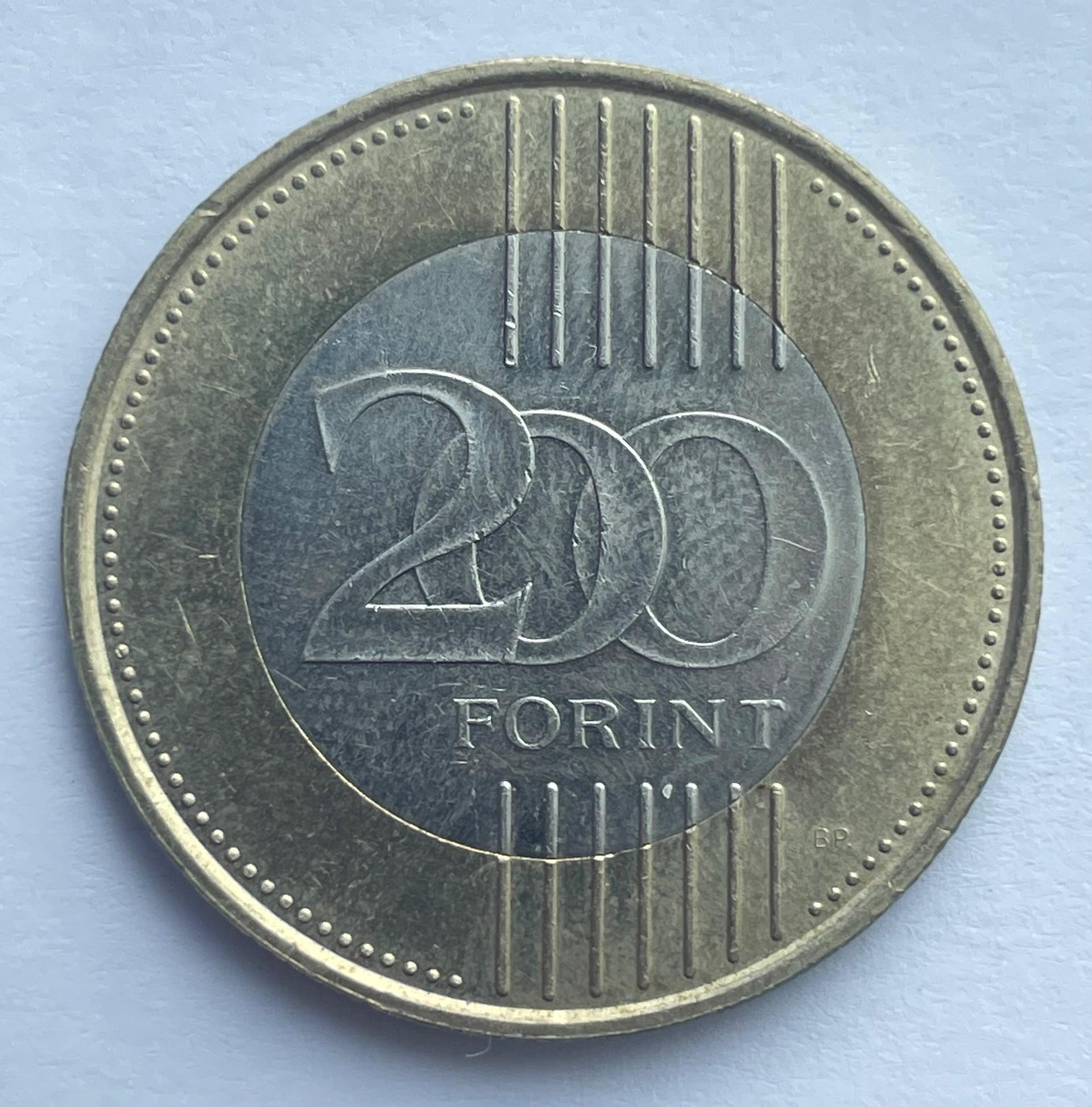 Vengrija 200 forintų 2000