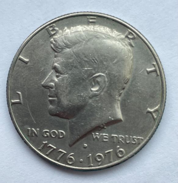 JAV 1/2 dolerio 1976