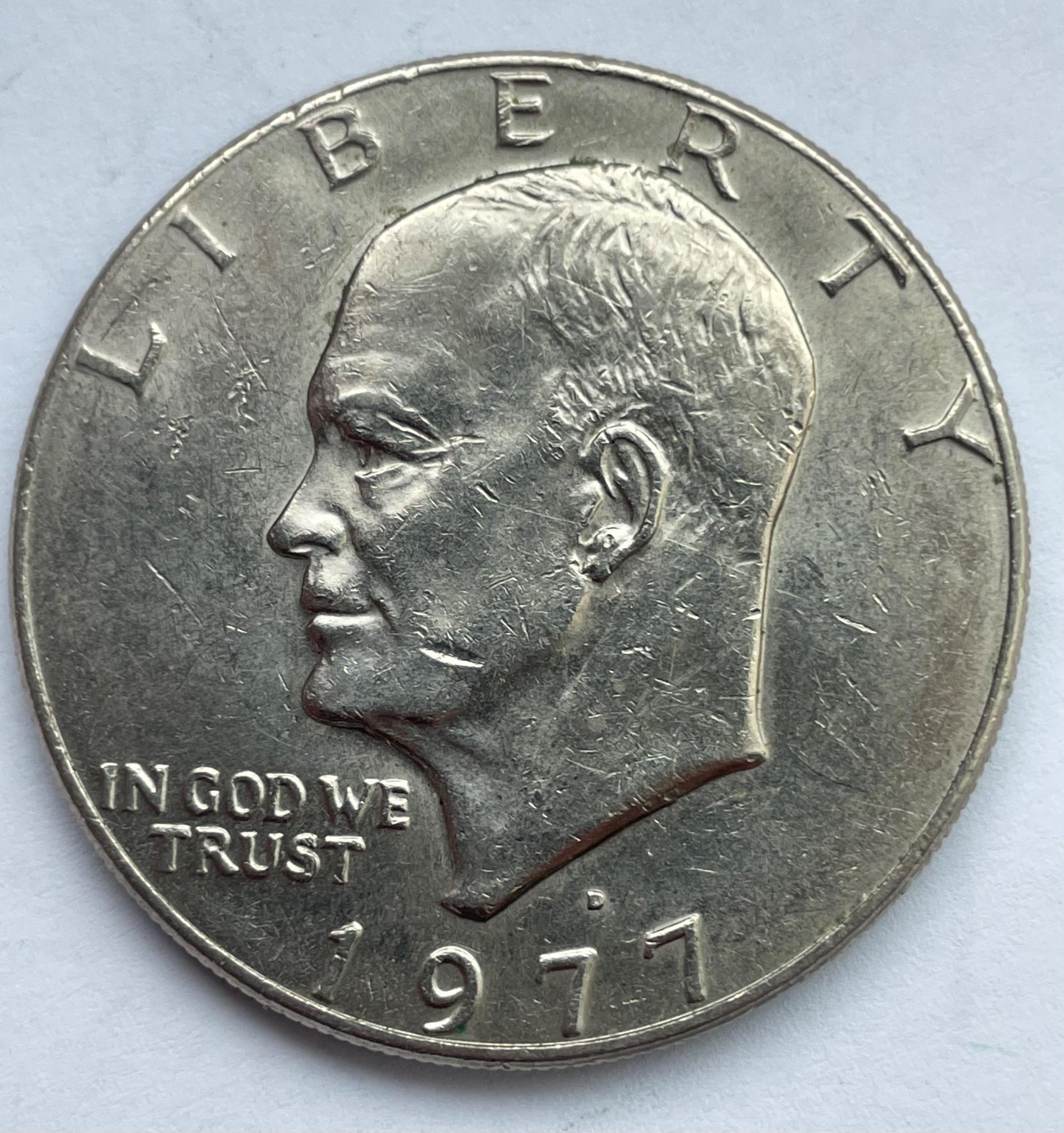 JAV 1 doleris 1977